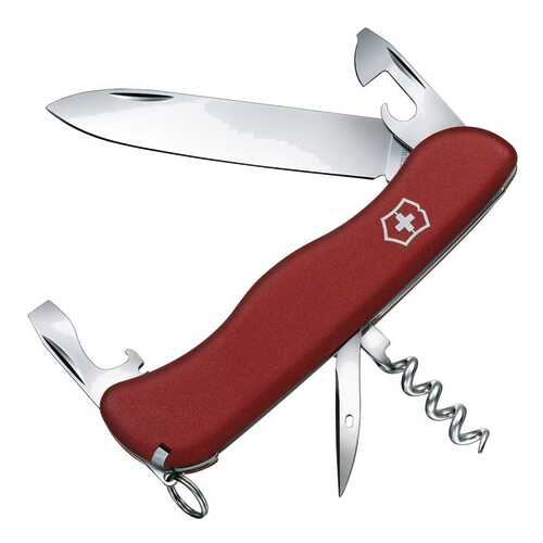 Мультитул Victorinox Picknicker 0.8853 111 мм красный/серебристый, 11 функций в Сплав