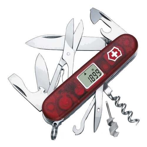 Мультитул Victorinox Traveller 1.3705.AVT 91 мм красный, 27 функций в Сплав