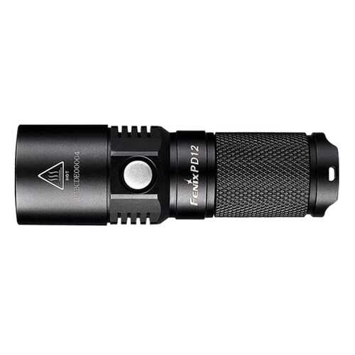 Туристический фонарь Fenix PD12 T6 черный, 4 режима в Сплав