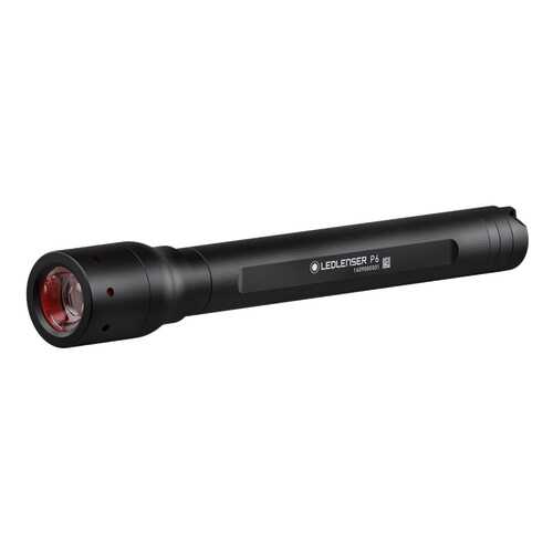 Туристический фонарь Led Lenser P6 черный, 1 режим в Сплав