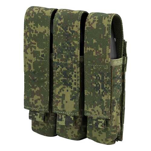 Подсумок для магазинов MP5/Витязь (тройной) (Ars Arma) (Цифра РФ) в Сплав