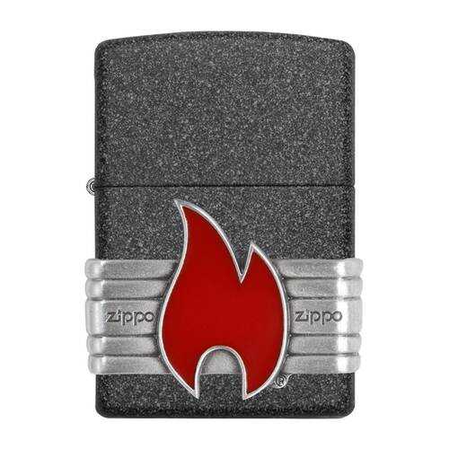 Зажигалка Zippo Red Vintage Wrap Iron Stone в Сплав