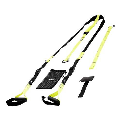 Тренировочные петли StarFit FA-701, черный/зеленый в Сплав