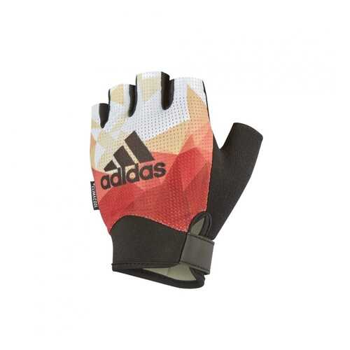 Перчатки для фитнеса Adidas оранжевые в Сплав