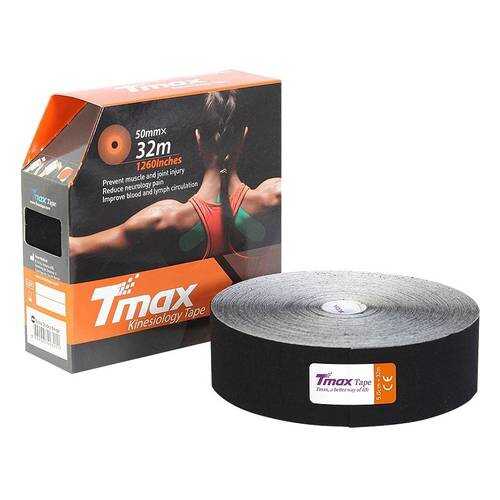 Кинезио тейп Tmax Extra Sticky 32m, хлопок - 96%, спандекс - 4% 423242 в Сплав