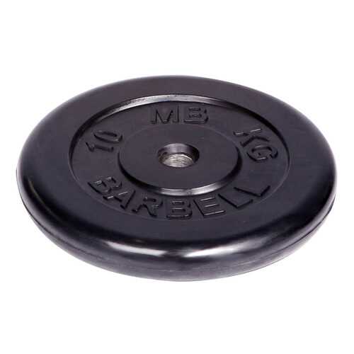 Barbell d 26 мм черный 10,0 кг в Сплав