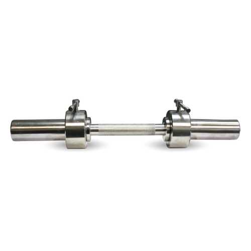 Гриф для штанги гантельный MB Barbell Atlet 39 см, 51 мм в Сплав