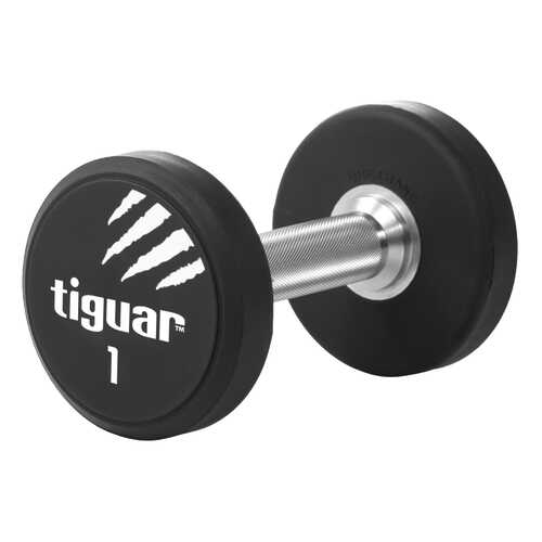 Пара полиуретановых гантелей Tiguar 1 кг в Сплав