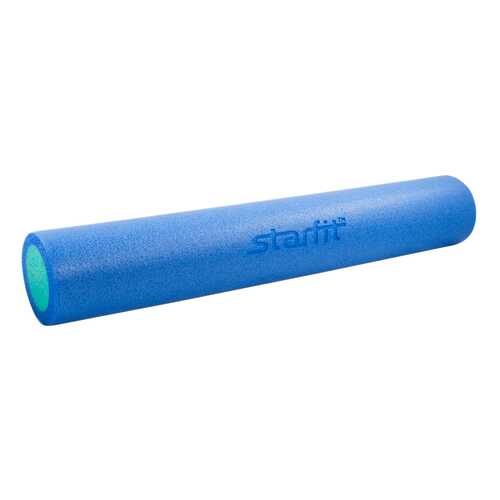 Ролик для йоги и пилатеса Starfit FA-502, 15 x 90 см, синий/голубой в Сплав