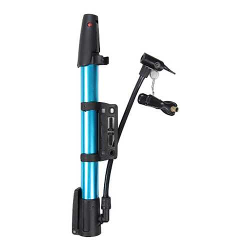 Насос для велосипедов и мячей, синий, MoscowCycling MC-PUMP-02 в Сплав