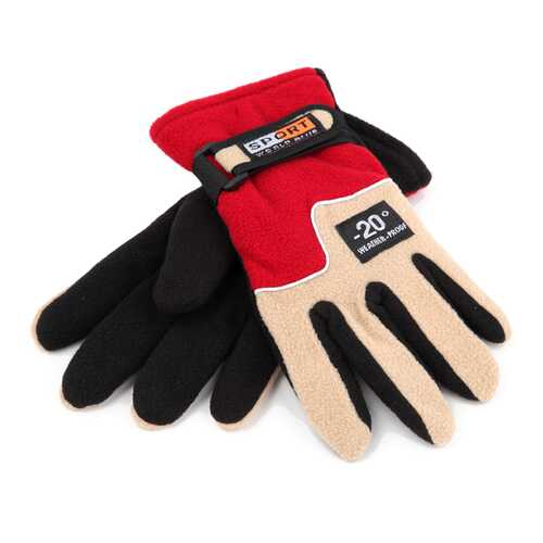 Перчатки для велосипеда для сенсорных экранов MoscowCycling MC-GLOVE-08-5 красные в Сплав
