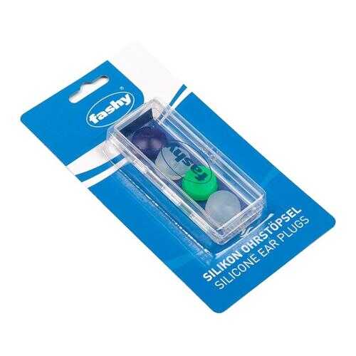 Беруши для плавания Fashy Silicone Ear Plugs 4021 разноцветные в Сплав