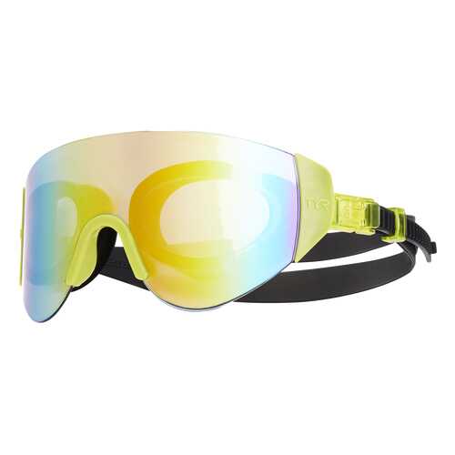 Очки-полумаска для плавания TYR Renegade Swimshades Mirrored LGRNGD черные/желтые (968) в Сплав