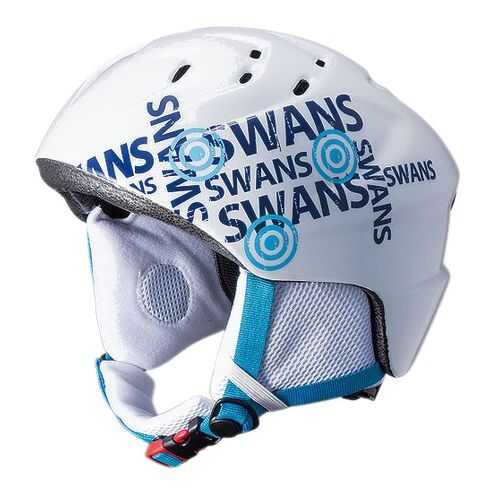 Горнолыжный шлем Swans H-41 2015 white/blue, One Size в Сплав