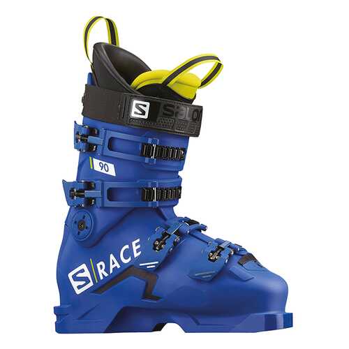Горнолыжные ботинки Salomon S-Race 90 2019, raceblue/acid green, 25.5 в Сплав