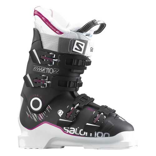 Горнолыжные ботинки Salomon X Max 110 W 2017, black/white/rubine, 26 в Сплав