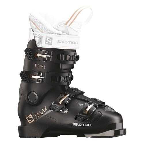 Горнолыжные ботинки Salomon X Max 110 W 2019, black/metallic black, 24.5 в Сплав