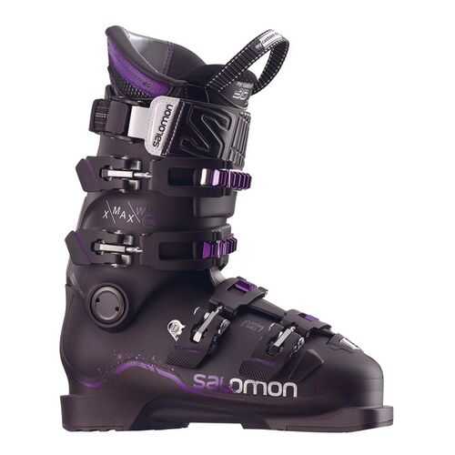 Горнолыжные ботинки Salomon X Max 120 W 2018, metablack/black/purple, 26.5 в Сплав