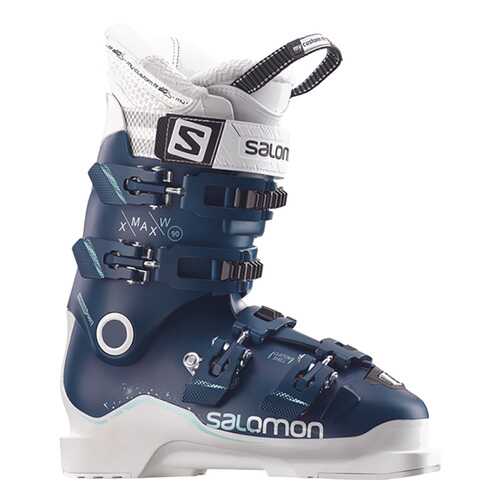 Горнолыжные ботинки Salomon X Max 90 W 2018, petrol blue/white/grey, 24.5 в Сплав