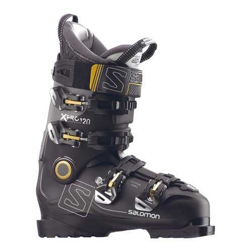 Горнолыжные ботинки Salomon X Pro 120 2018, black/metablack/gray, 26.5 в Сплав
