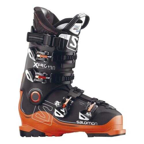 Горнолыжные ботинки Salomon X Pro 130 2018, black/orange/anthracite, 30.5 в Сплав