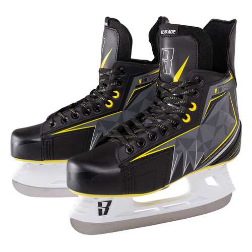Коньки хоккейные Ice Blade Vortex V110 серые/черные, 39 в Сплав